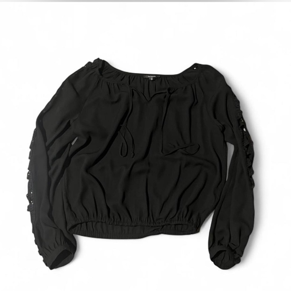 XOXO Elegant Black Top